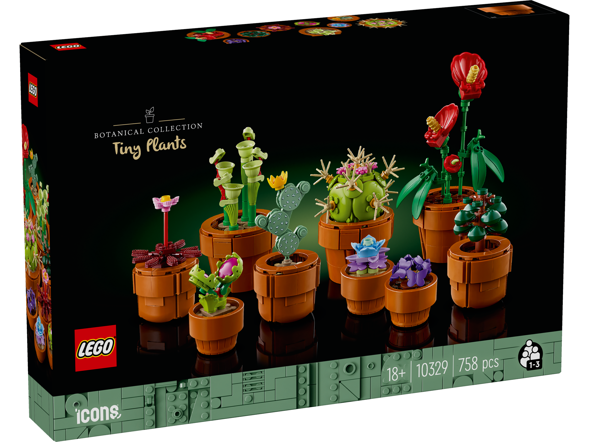 Конструктор LEGO Botanicals Tiny plants - фото 2
