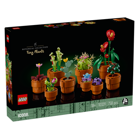 Конструктор LEGO Botanicals Tiny plants блочный