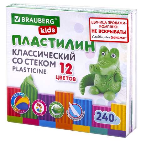 Пластилин Brauberg