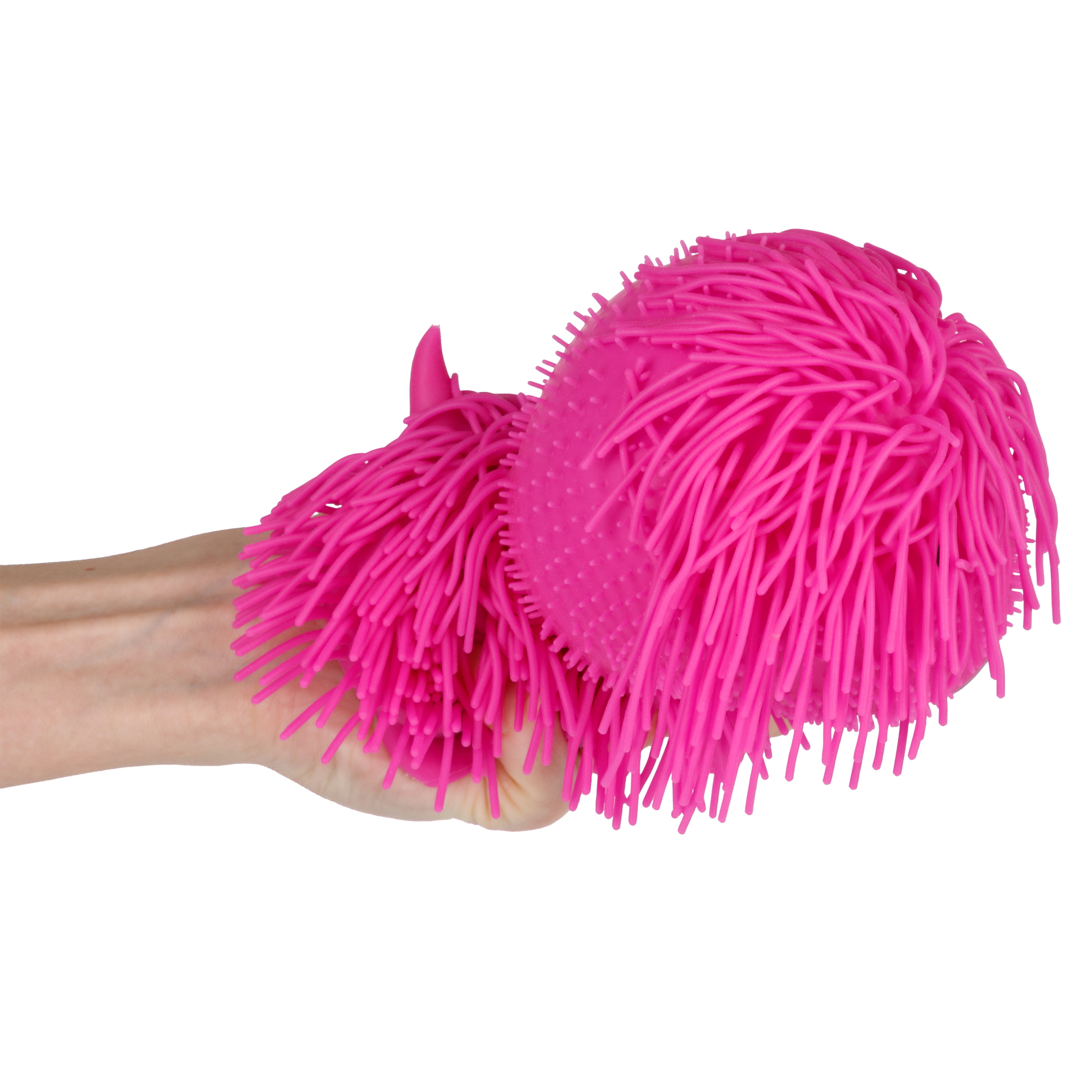 Игрушка-антистресс 1TOY Собака фиолетовая 20 см - фото 4