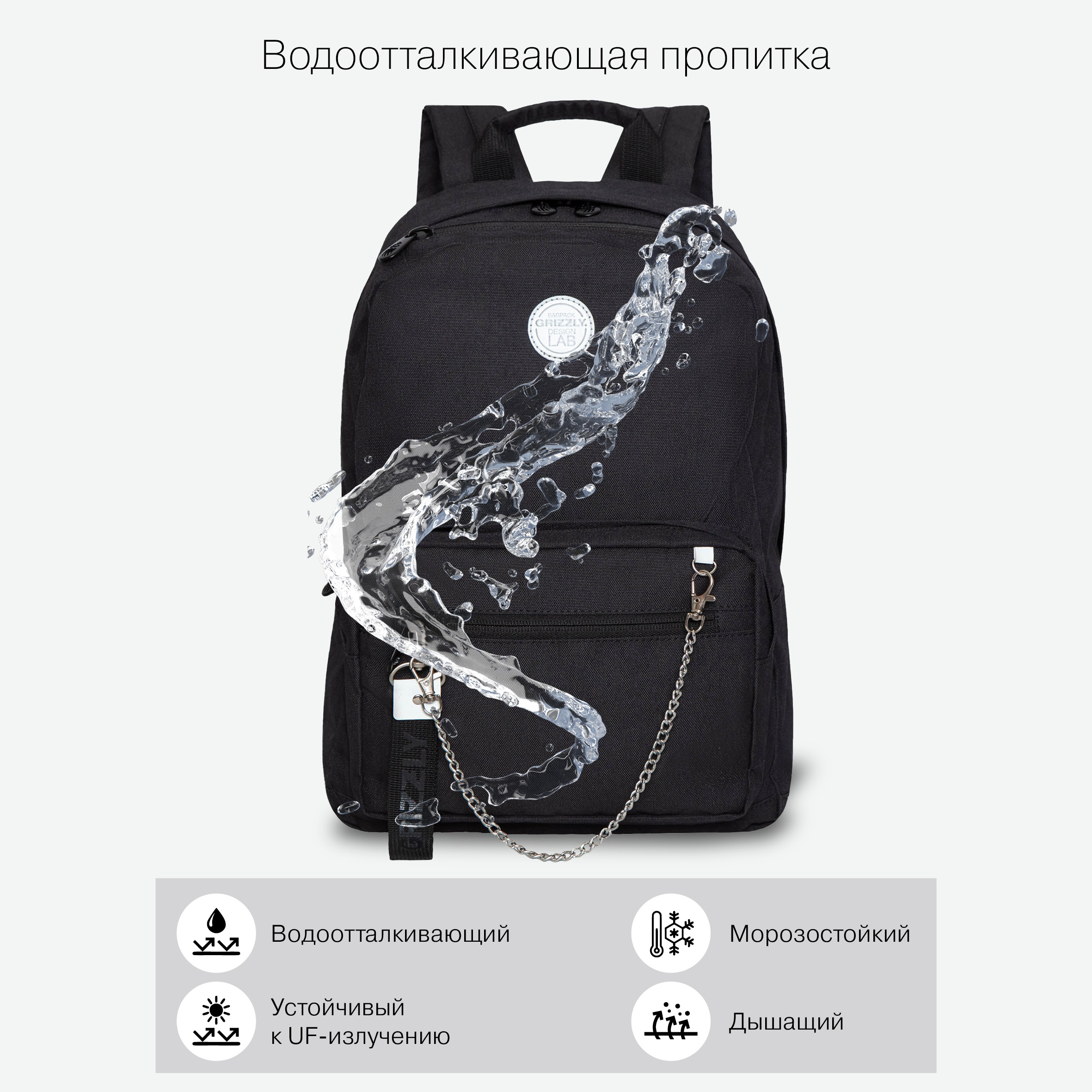 Рюкзак Grizzly для девочки - фото 9