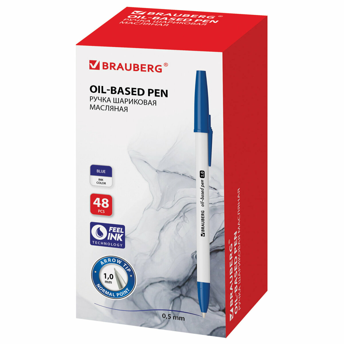 Ручка шариковая Brauberg 48 шт. - фото 5