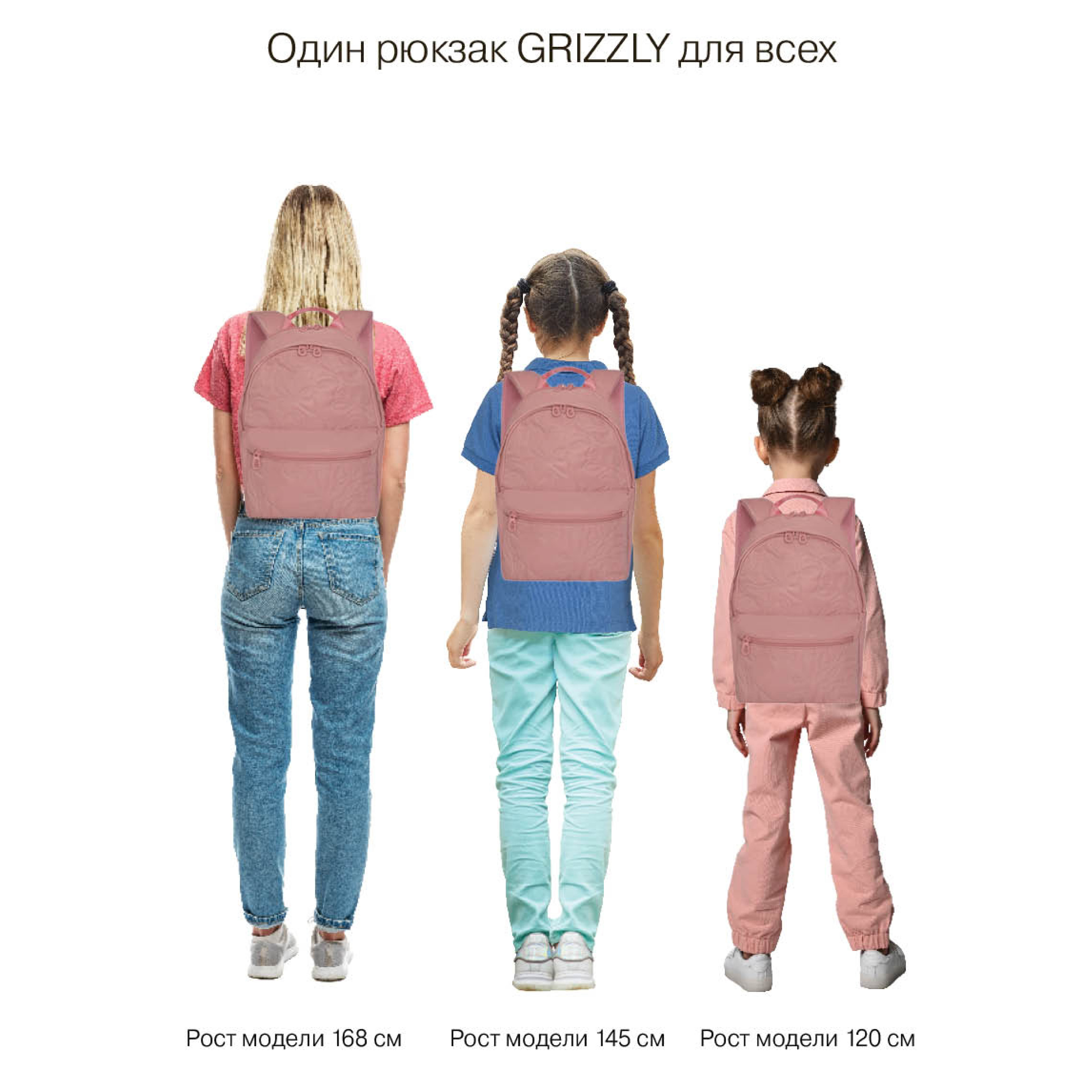 Рюкзак дошкольный Grizzly для девочки - фото 15