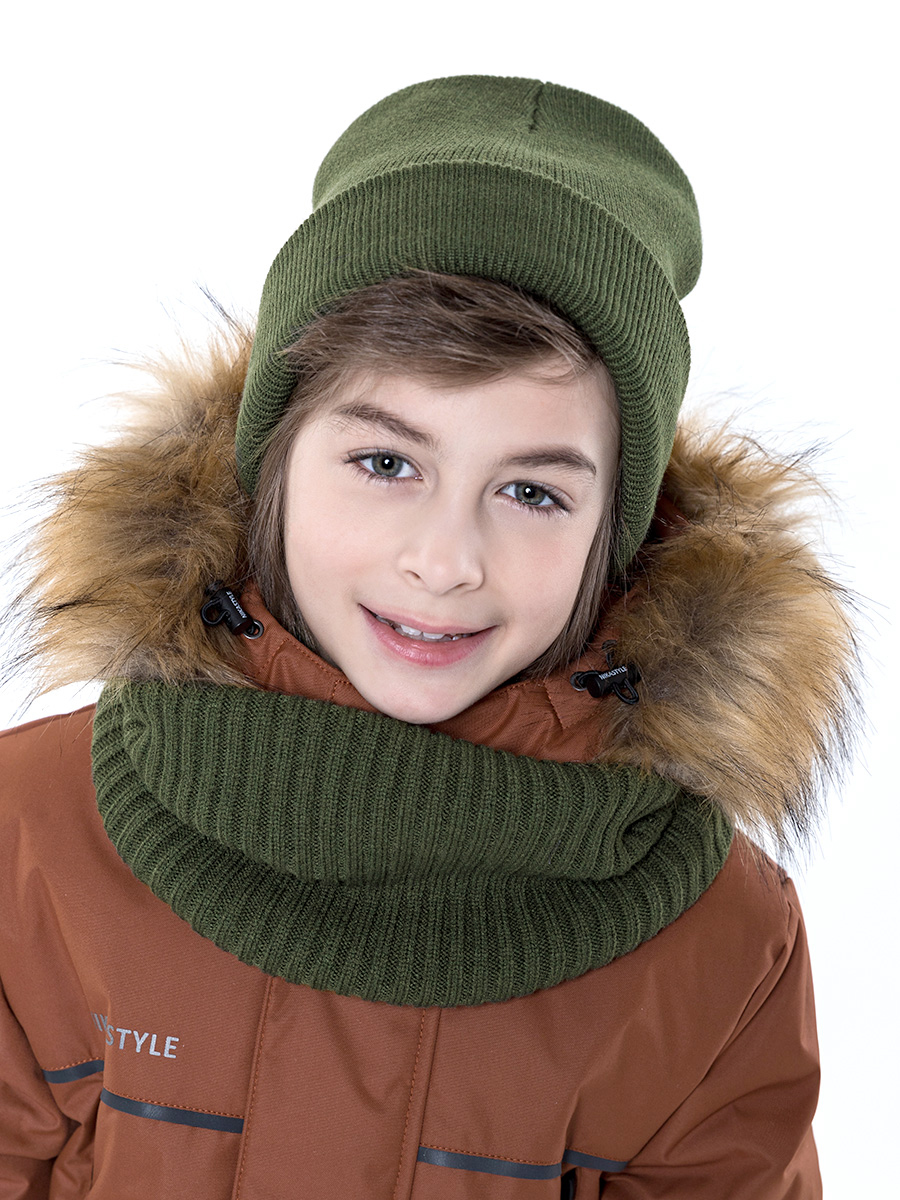 Шапка NIKASTYLE 11з12123 хаки - фото 1