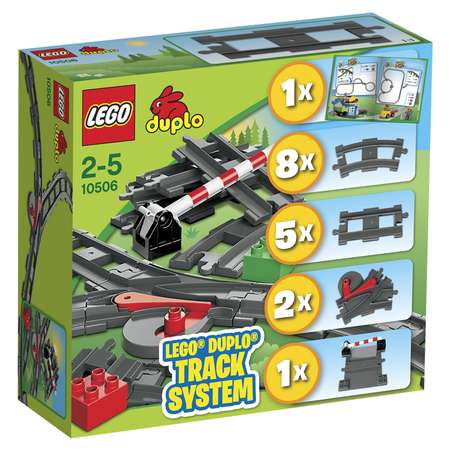 Конструктор LEGO DUPLO Дополнительные элементы поезда блочный
