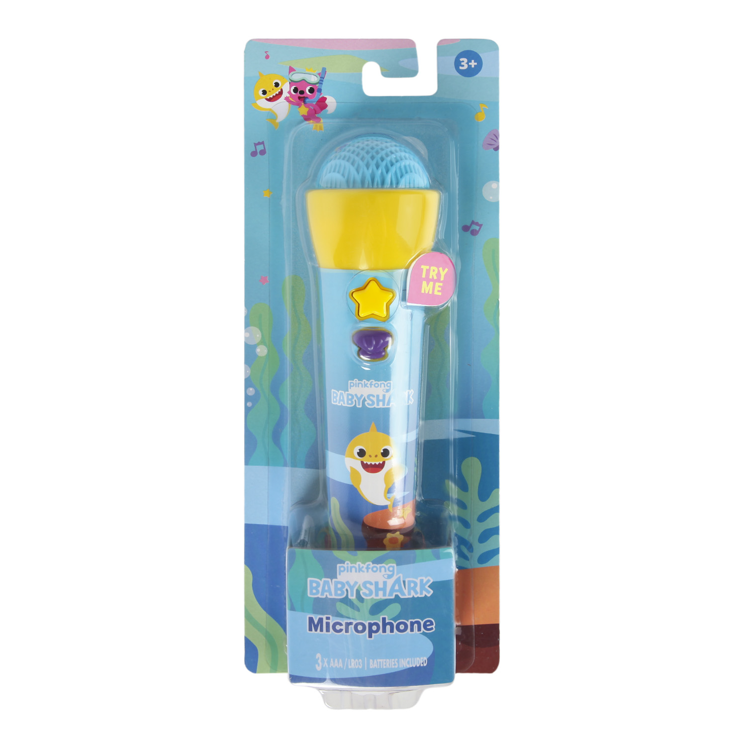 Игрушка музыкальная Baby Shark микрофон - фото 2