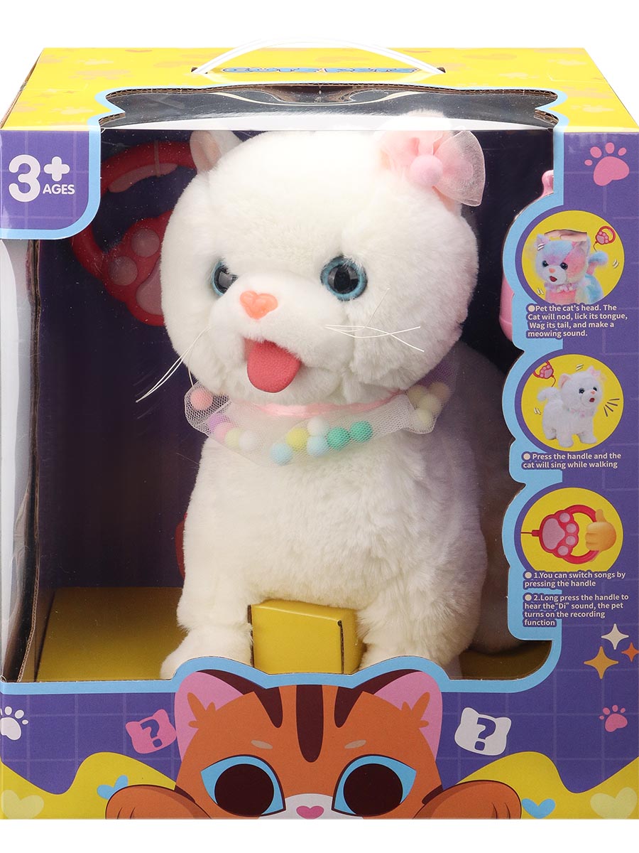 Игрушка мягкая Рыжий кот котик - фото 8