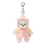 Мягкая игрушка TeddyTales Медведь костюм Зефирка брелок