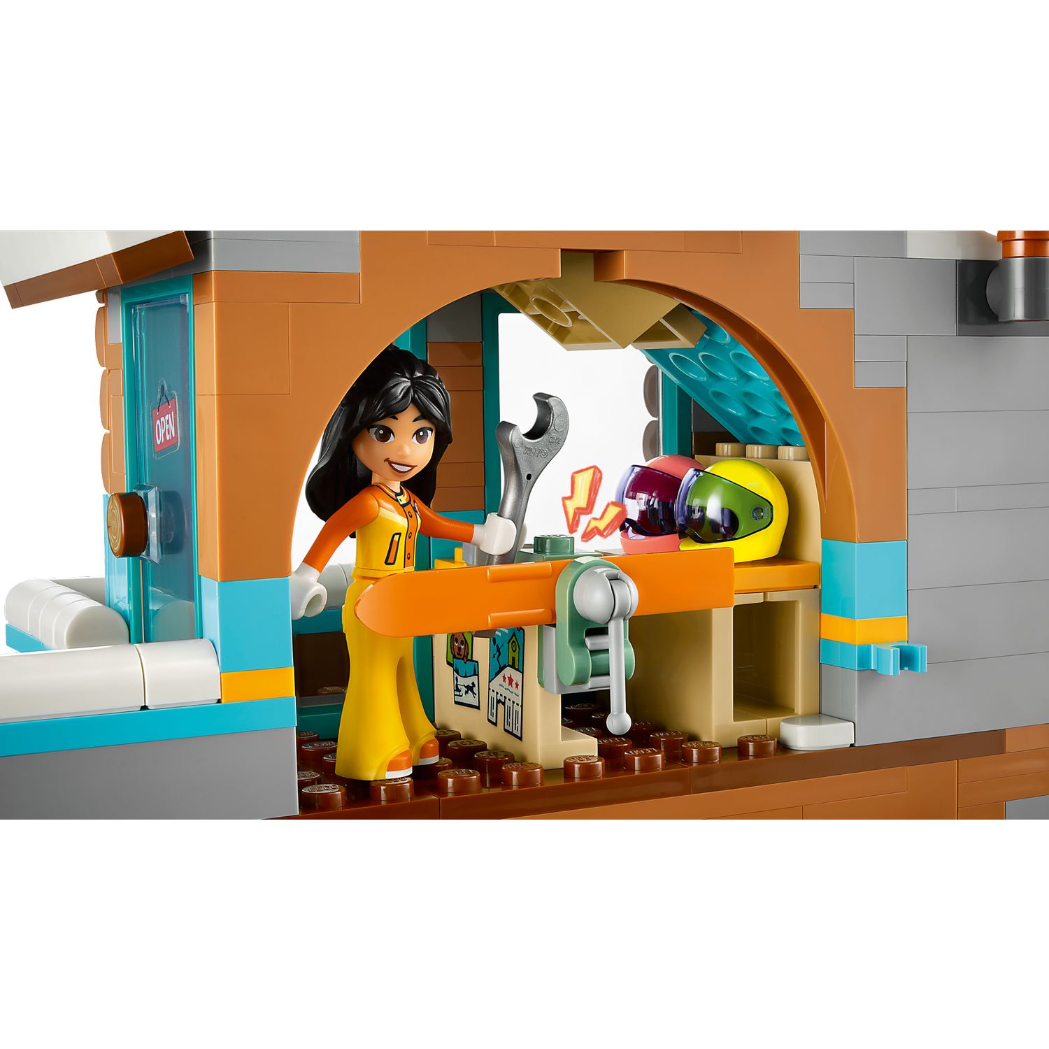 Конструктор LEGO Friends Holiday Ski Slope and Cafe блочный - фото 4