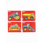 Пазл Larsen Трактор, самосвал 10 элементов классический