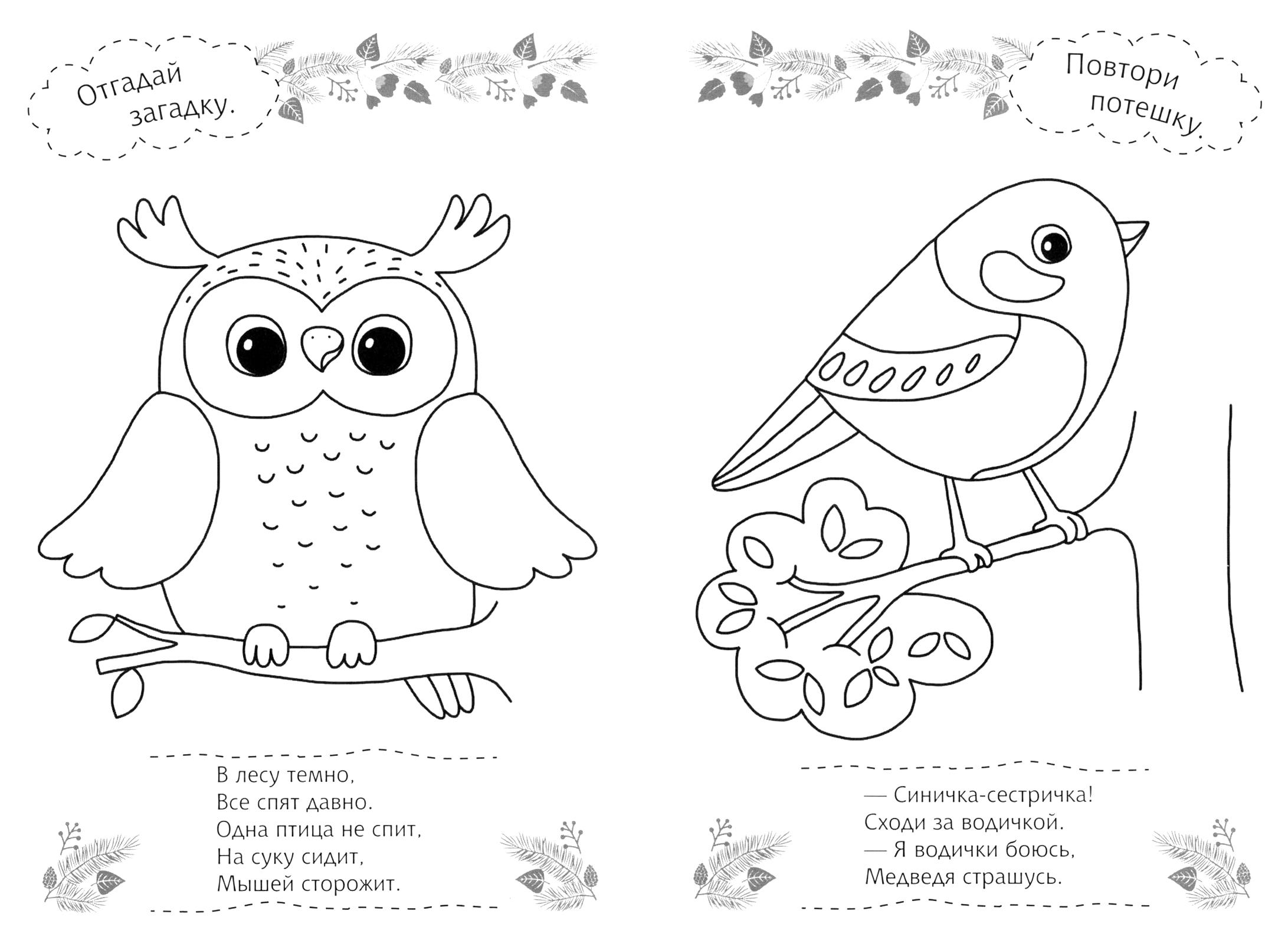 Книга Качели Раскраска-прибаутка 3+ Комплект из 4-х раскрасок - фото 6