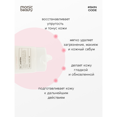 Пена Monic Beauty с пептидами 250 мл