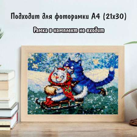 Алмазная мозаика Милато На катке