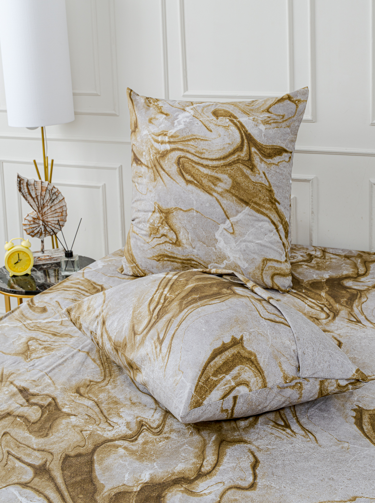 Комплект постельного белья LOVEBERRY Аммонит евро 4 предм. - фото 10