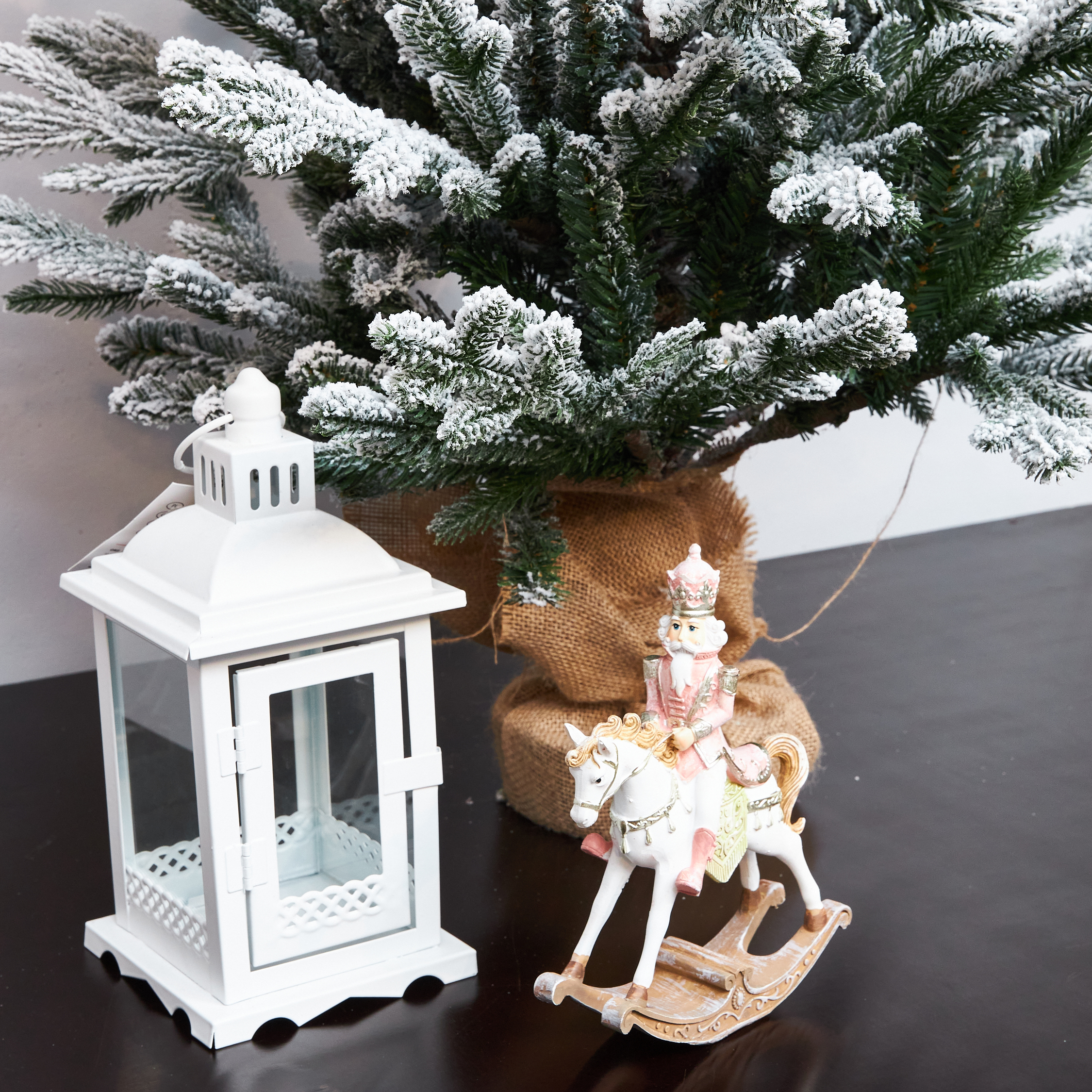 Елка искусственная BINOSHE настольная Grele заснеженная 90 см - фото 4