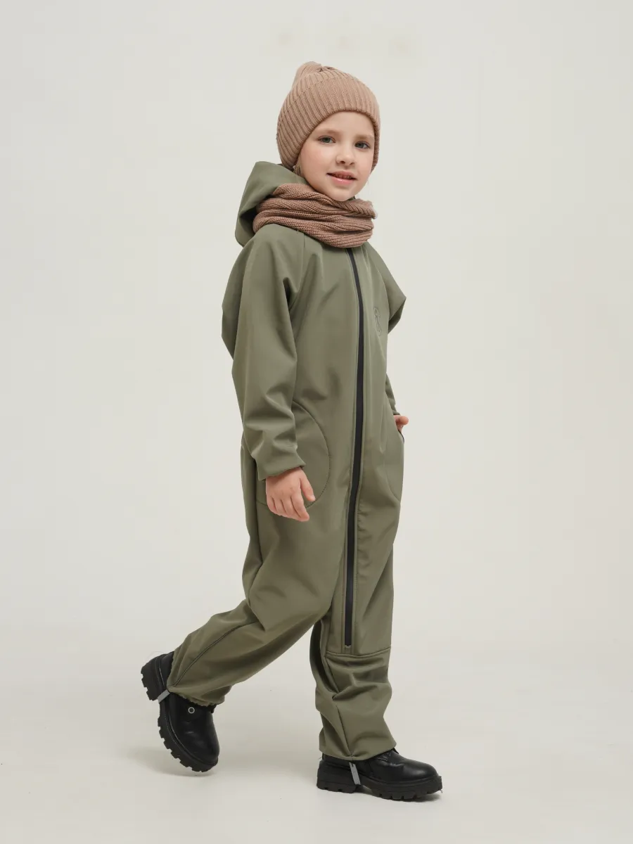 Комбинезон Супер Пупс Комб/сф/окант/оливковый - фото 16