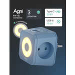 Разветвитель сетевой AGNI TP-WJ2U3E-L