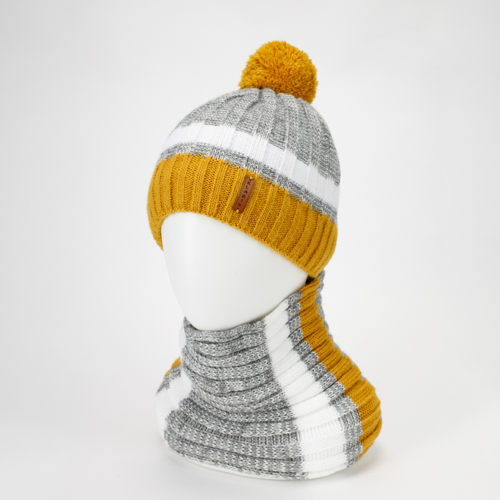 Комплект Bai FAMILY KMS-003горчично-серо-белый - фото 2