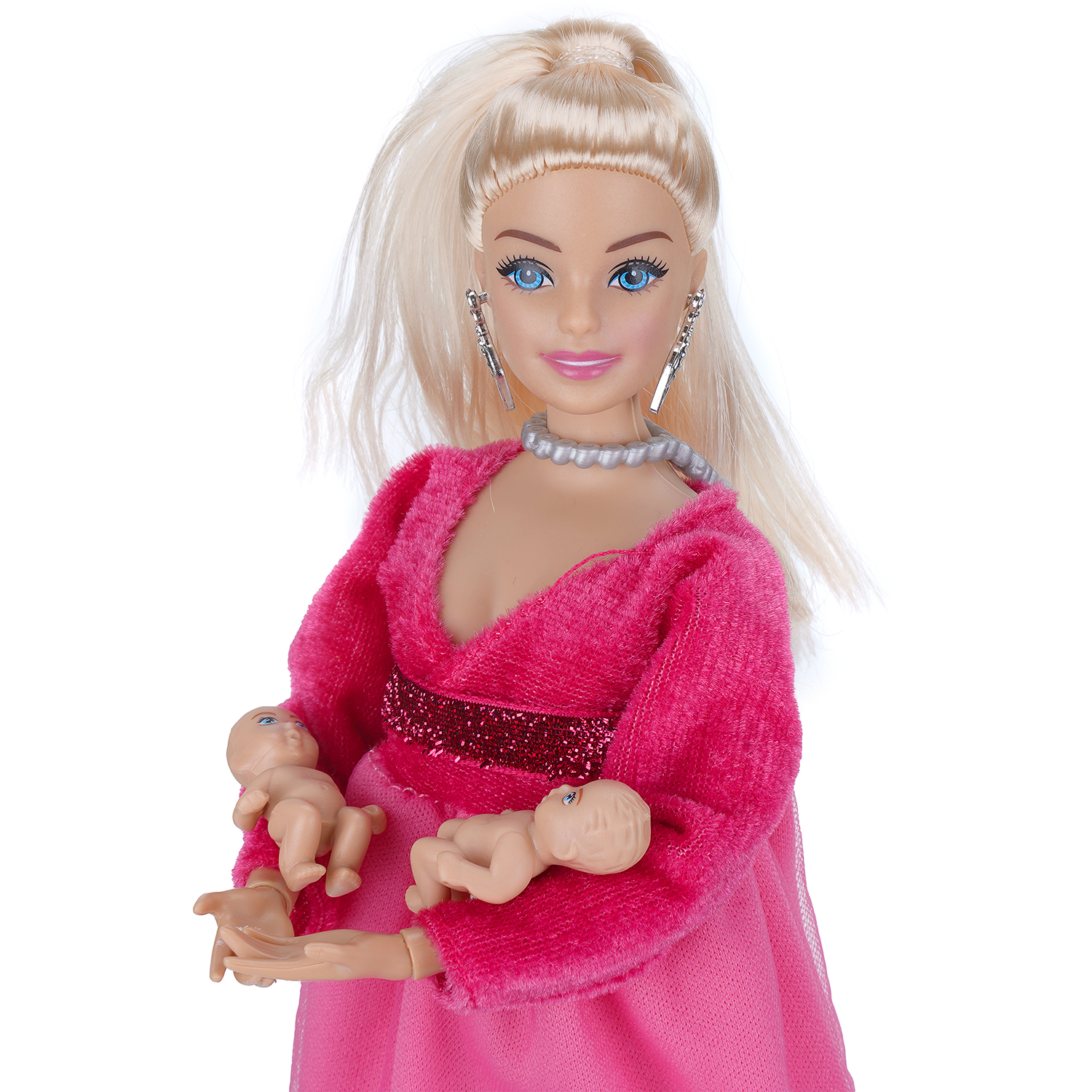 Кукла модельная Карапуз София Беременная высота 29 см 411390 - фото 5