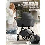 Коляска 3в1 Sweet Baby Elegante Therma Colore Grey серый