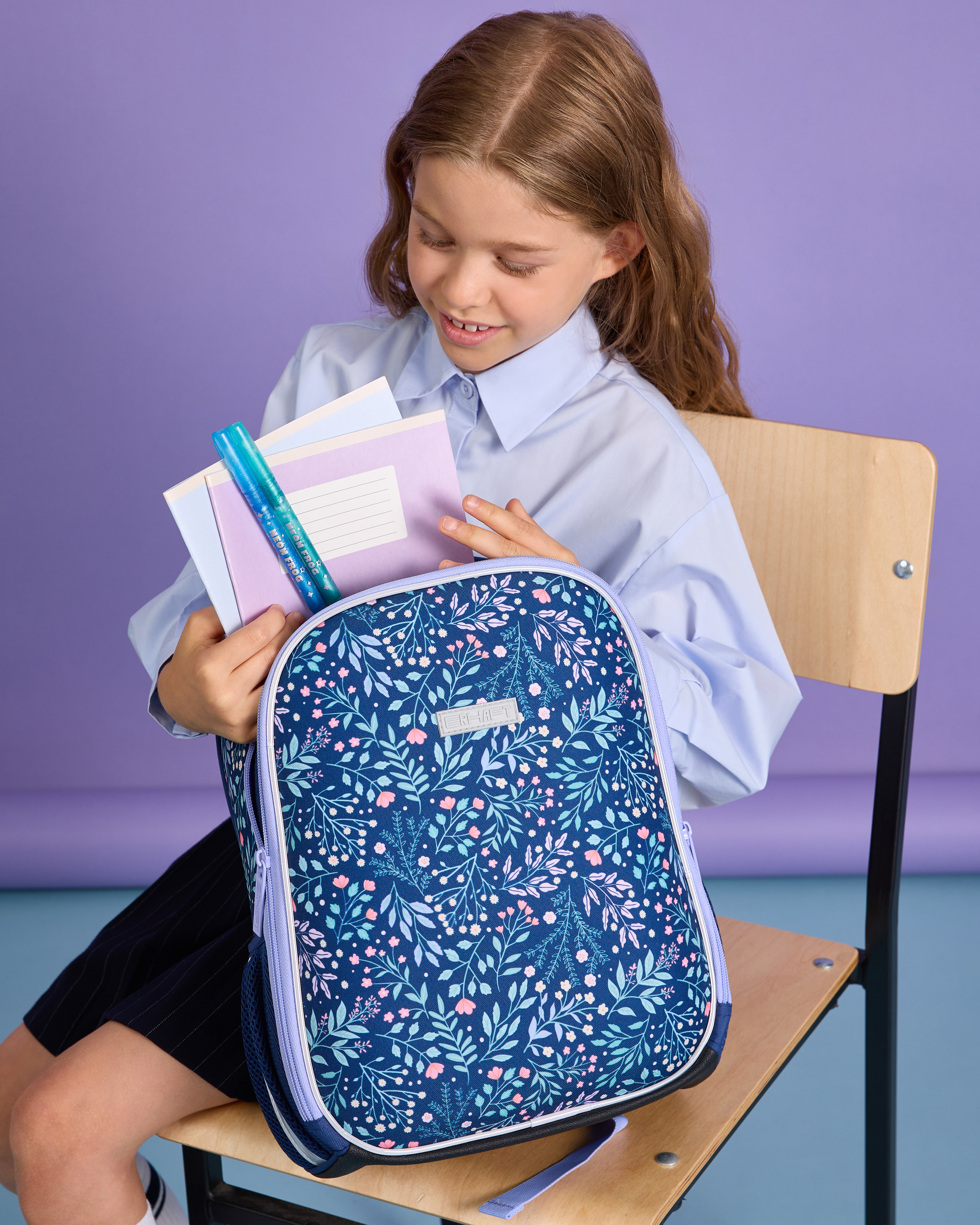 Ранец Erhaft Цветы - фото 5