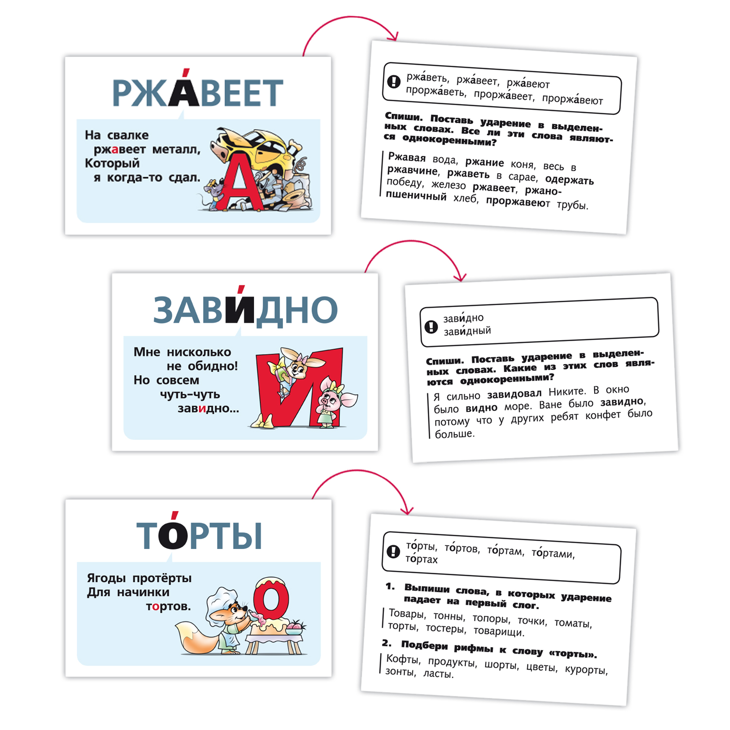 Настольная игра Hatber Наглядные пособия для детей - фото 2