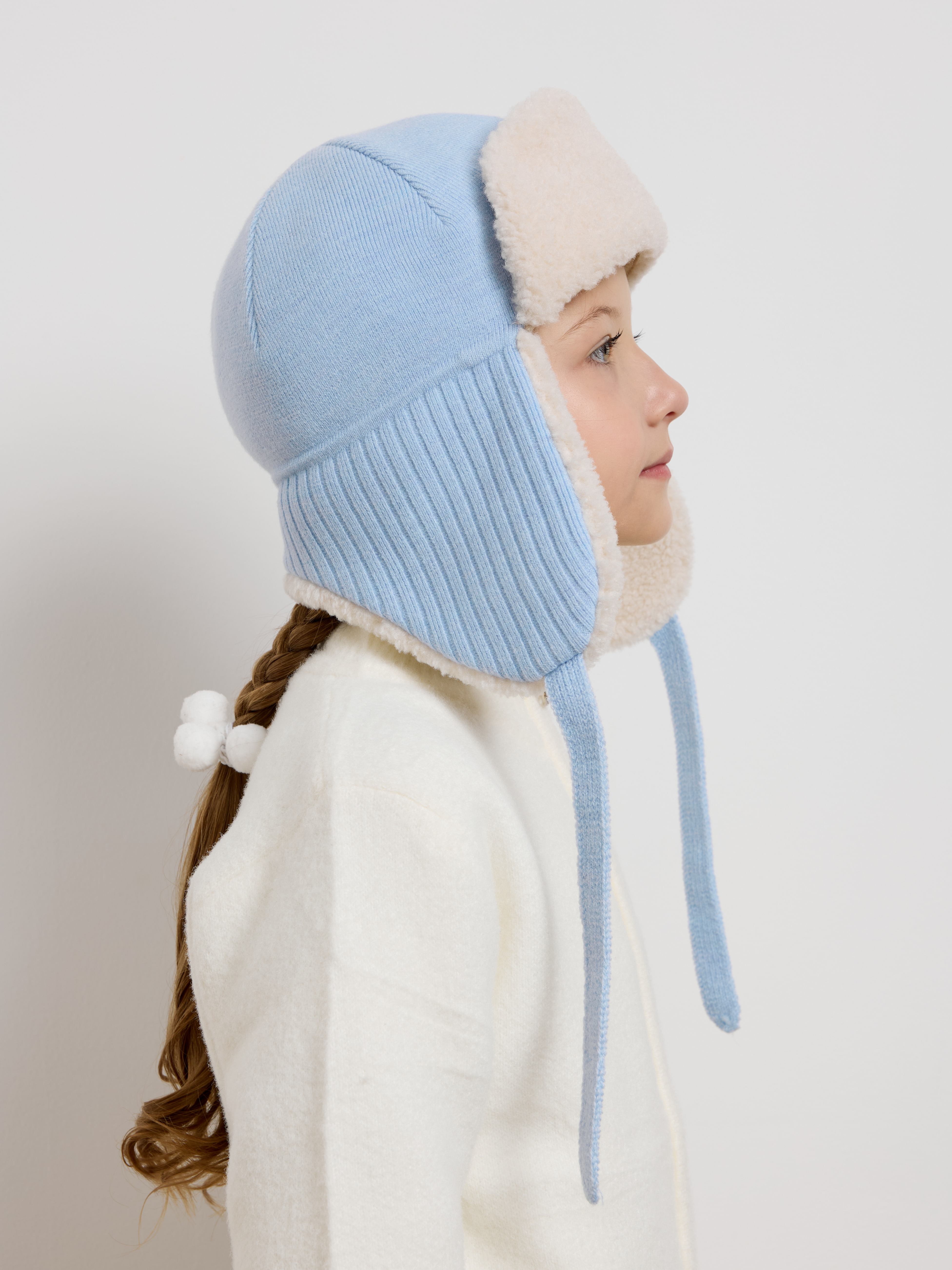 Шапка-ушанка Starkoff Kids Д500911 - фото 15