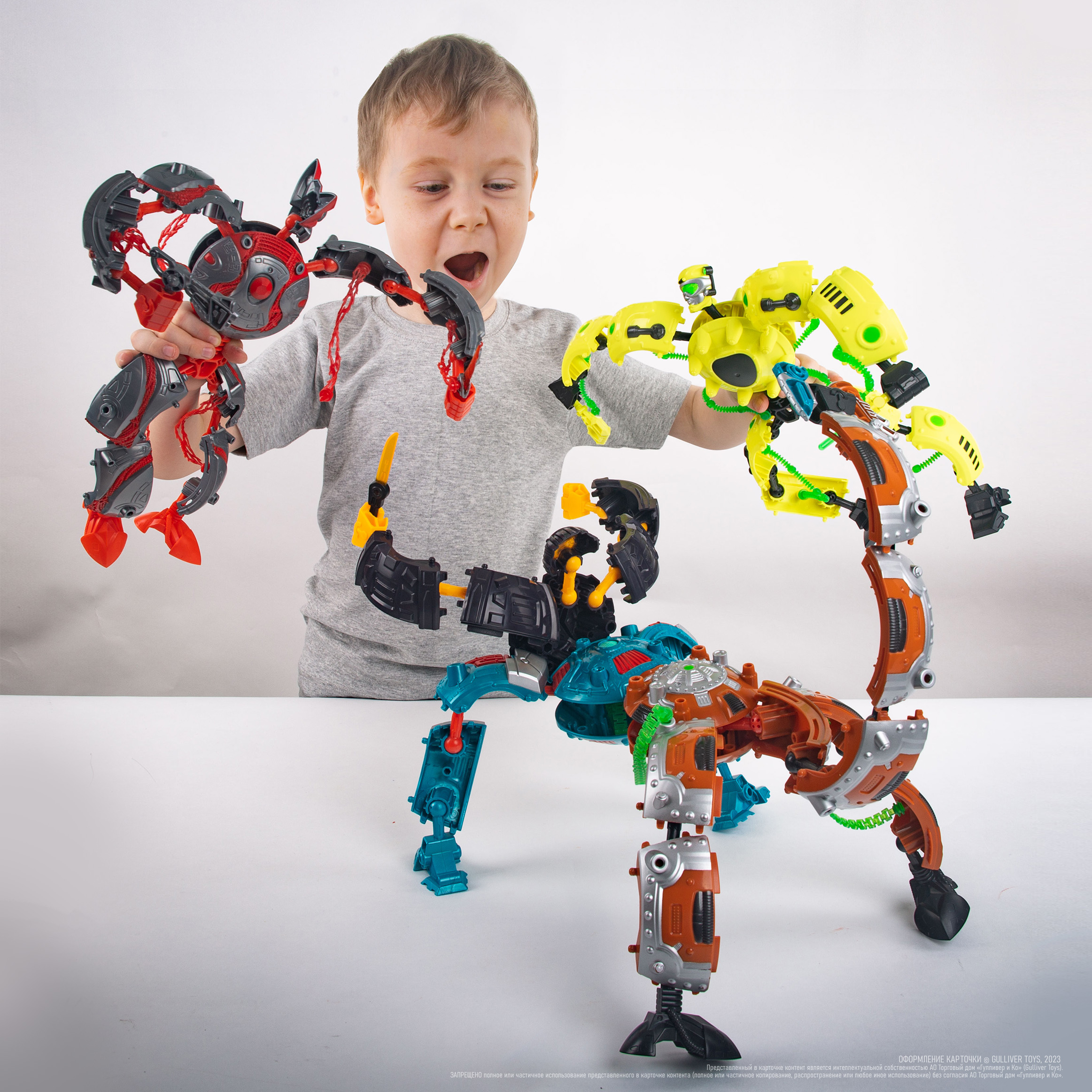 Фигурка GIGA BOTS Робот Энергия-ГрипБот - фото 9