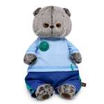 Мягкая игрушка BUDI BASA Басик в лонгсливе со смайликом