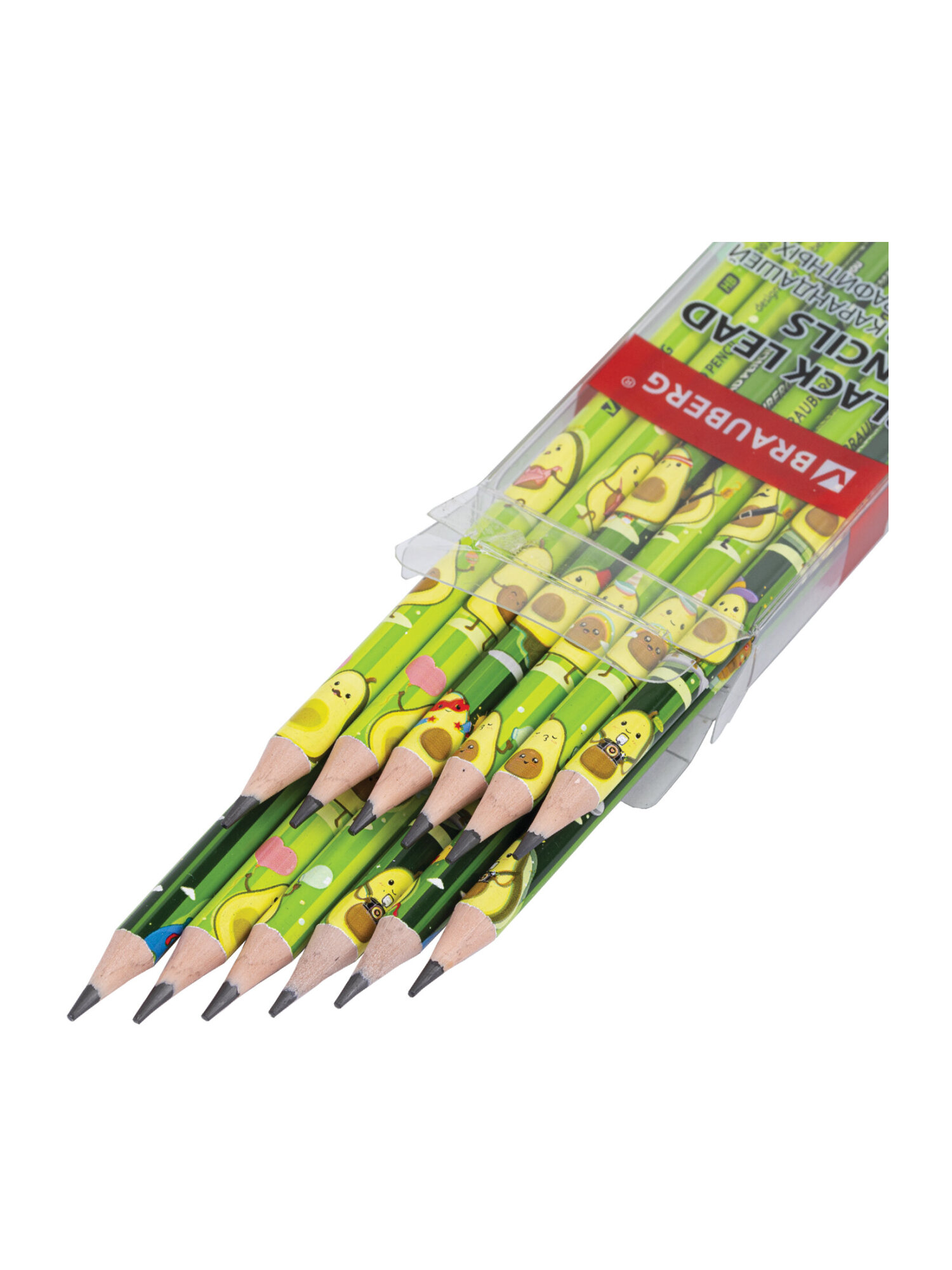 Карандаши чернографитные Brauberg 12 шт. - фото 12