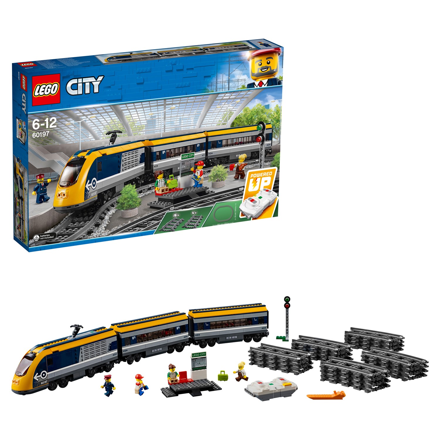Конструктор LEGO City Trains Пассажирский поезд 677 дет. - фото 1
