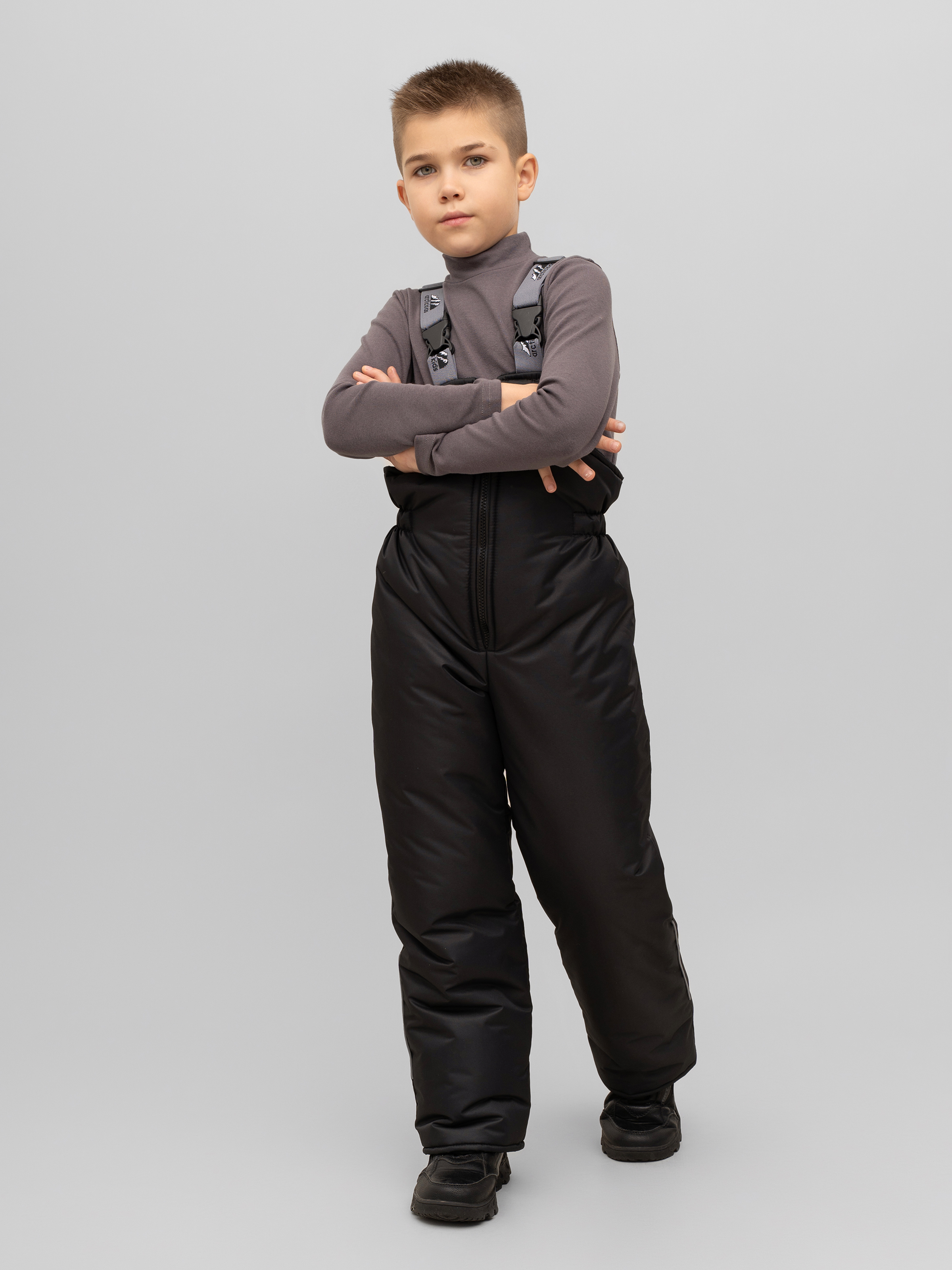 Полукомбинезон Arctic kids 60-015 черный - фото 13