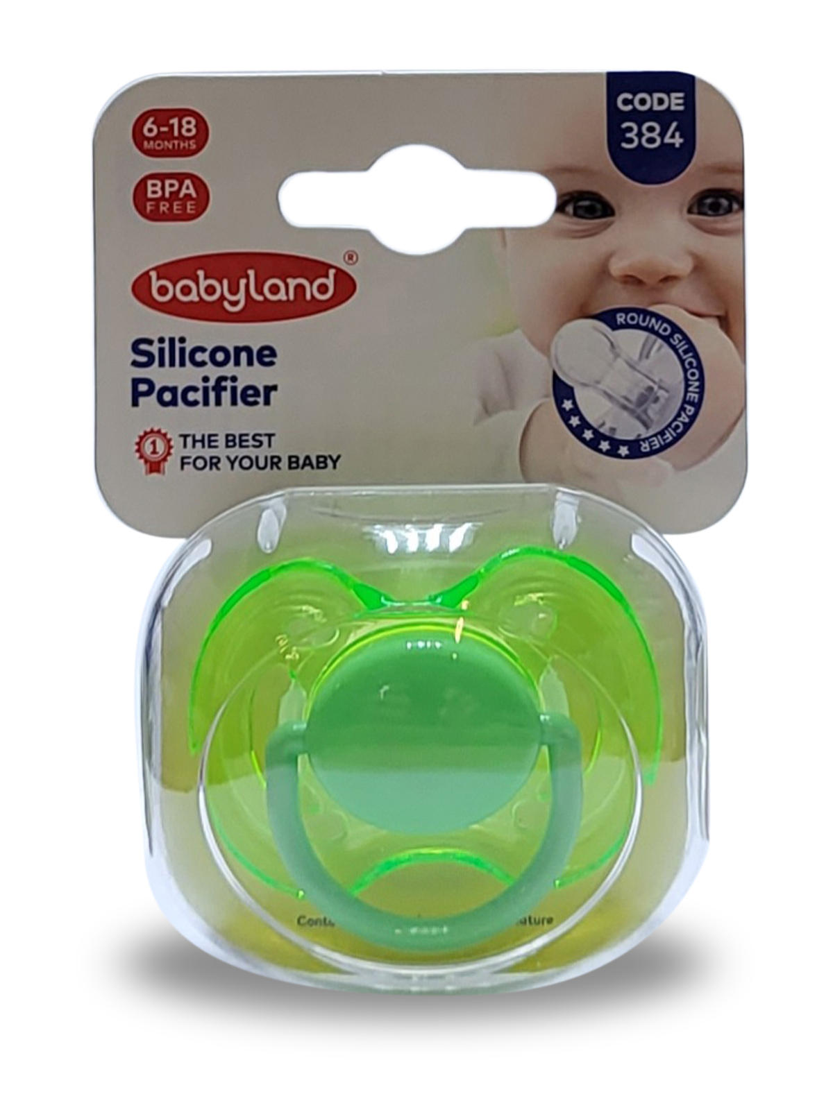 Пустышка Baby Land силикон от 6 мес. - фото 3