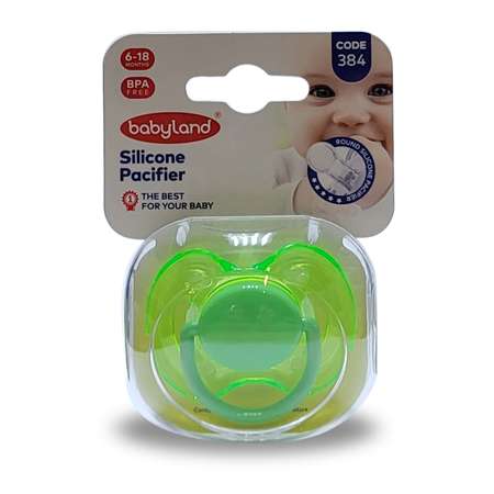 Пустышка Baby Land силикон от 6 мес.
