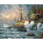 Картина по номерам Белоснежка Бушующая стихия