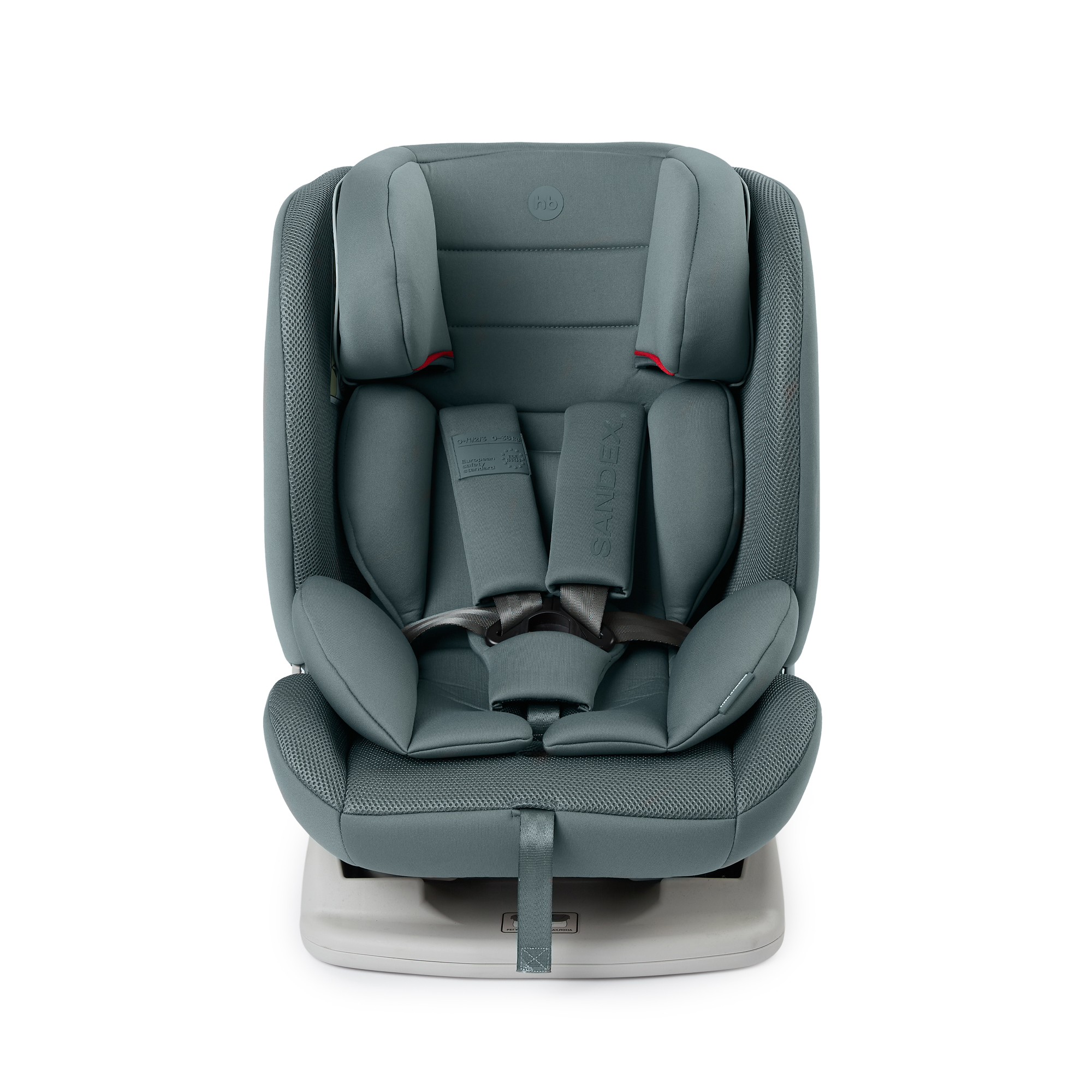 Автокресло Happy Baby Sandex 0+/1/2/3 (0-36 кг) зеленый - фото 20