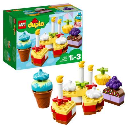 Конструктор LEGO DUPLO Мой первый праздник блочный