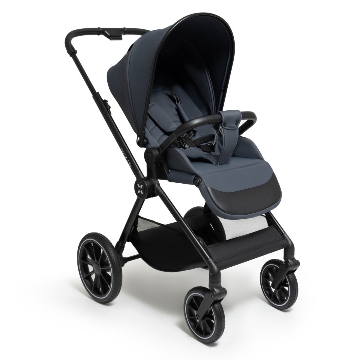 Коляска 2в1 agex Life grey серый - фото 10