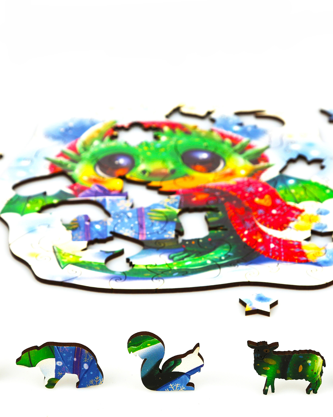 Пазл Melograno puzzle деревянный - фото 7