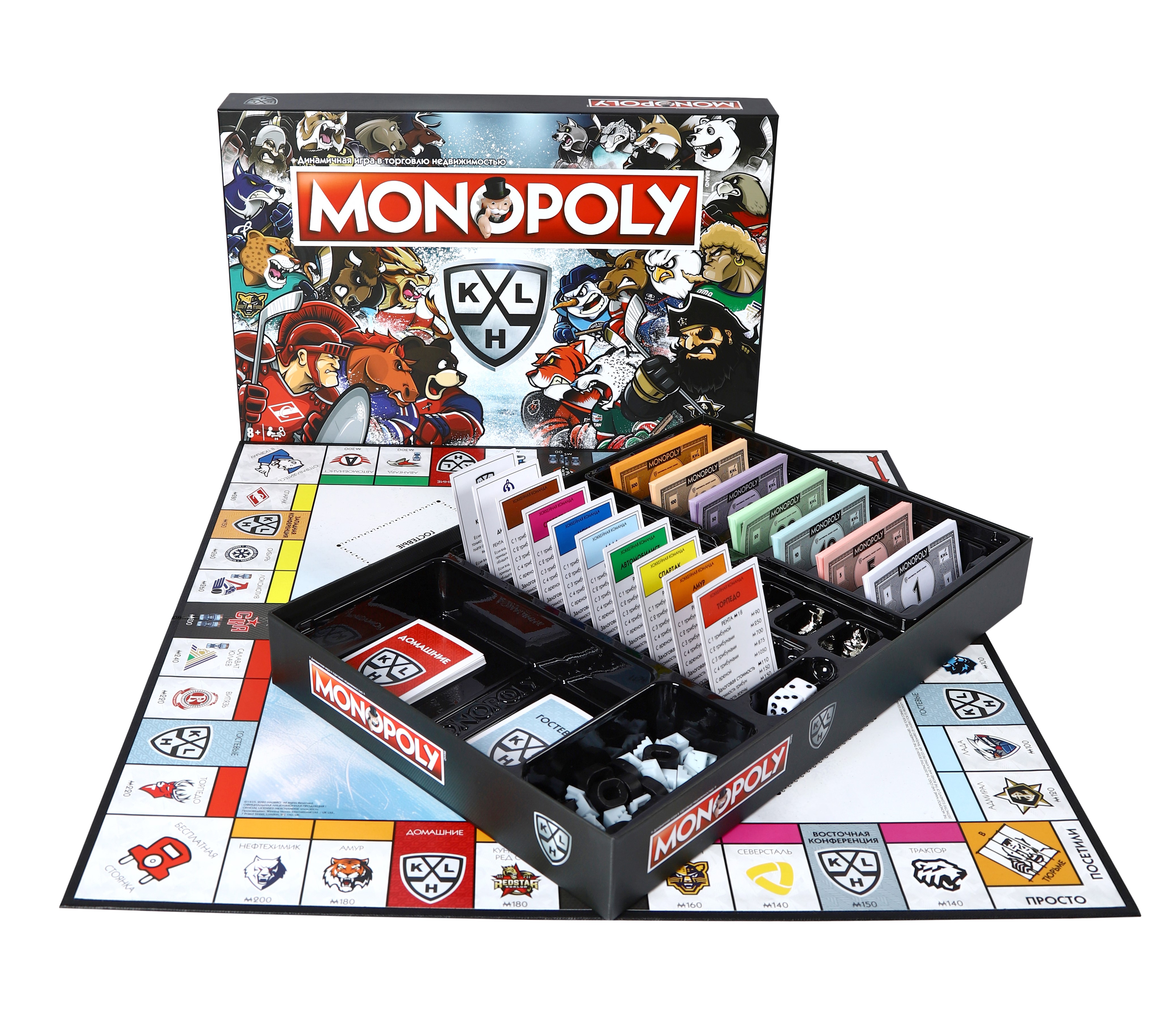 Настольная игра HASBRO (GAMES) Monopoly КХЛ Маскоты - фото 3