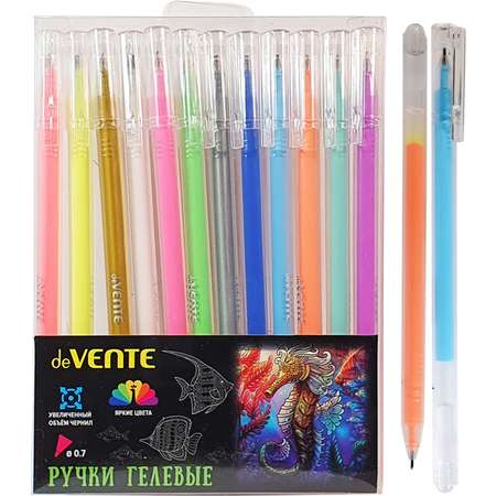 Ручка гелевая deVENTE 12 шт.