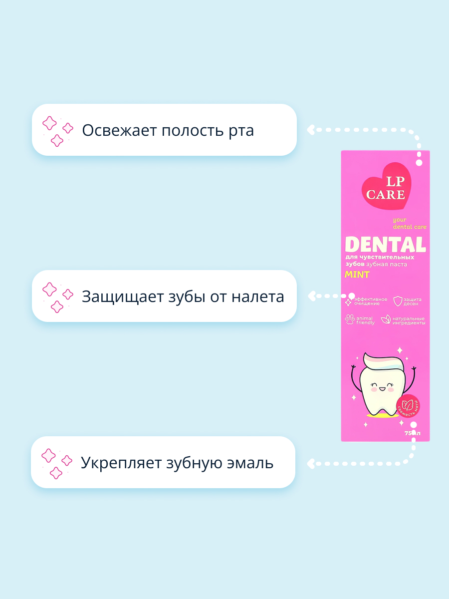 Зубная паста LP CARE - фото 2