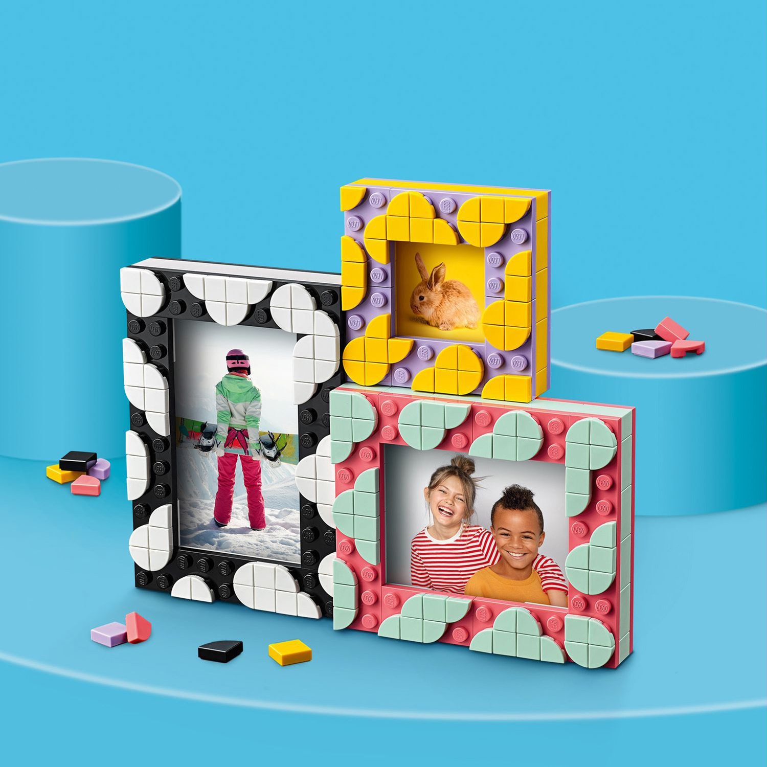 Конструктор LEGO DOTS Тайлы блочный - фото 7