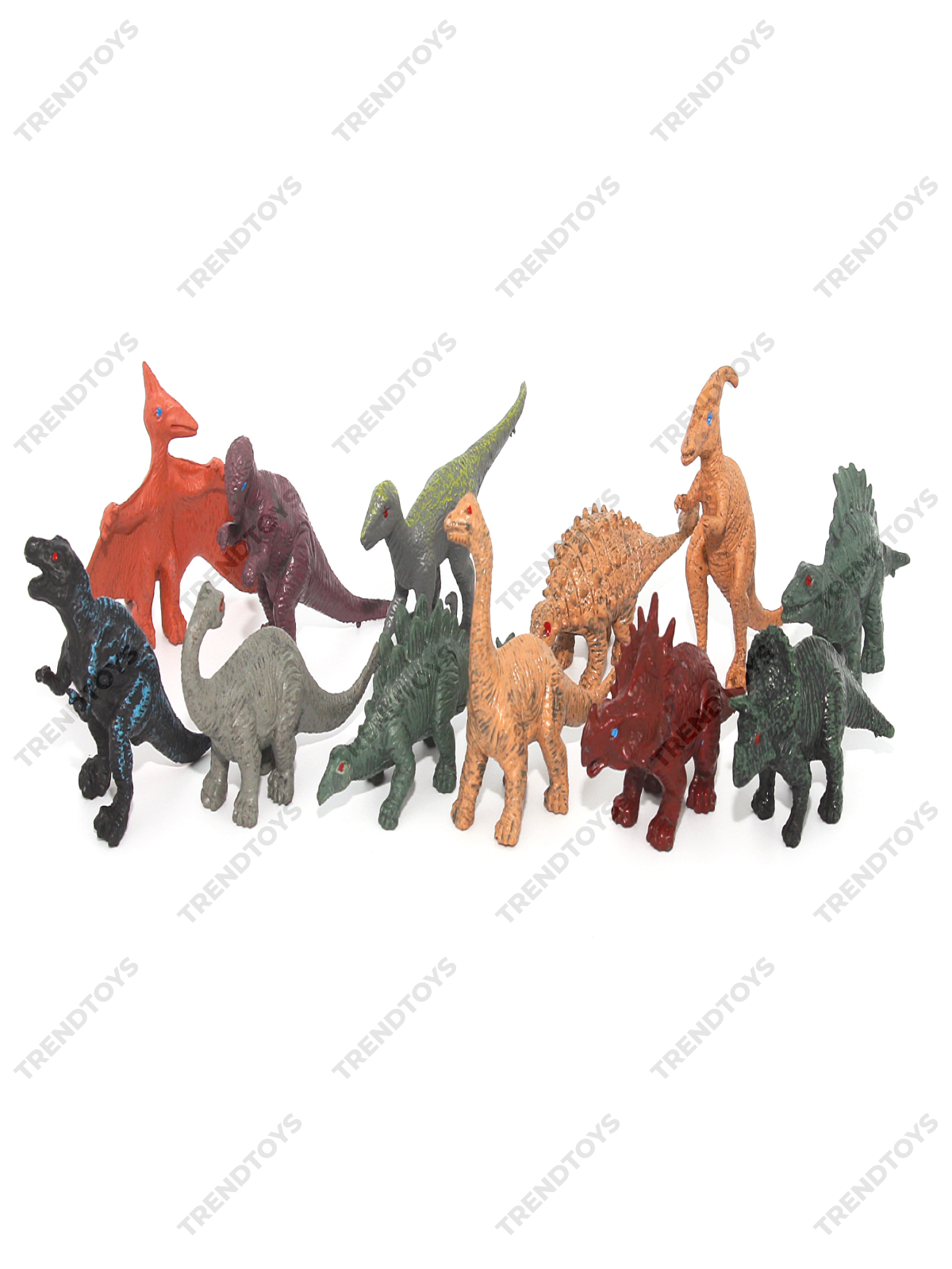 Игровой набор TrendToys с машинками и динозаврами - фото 13