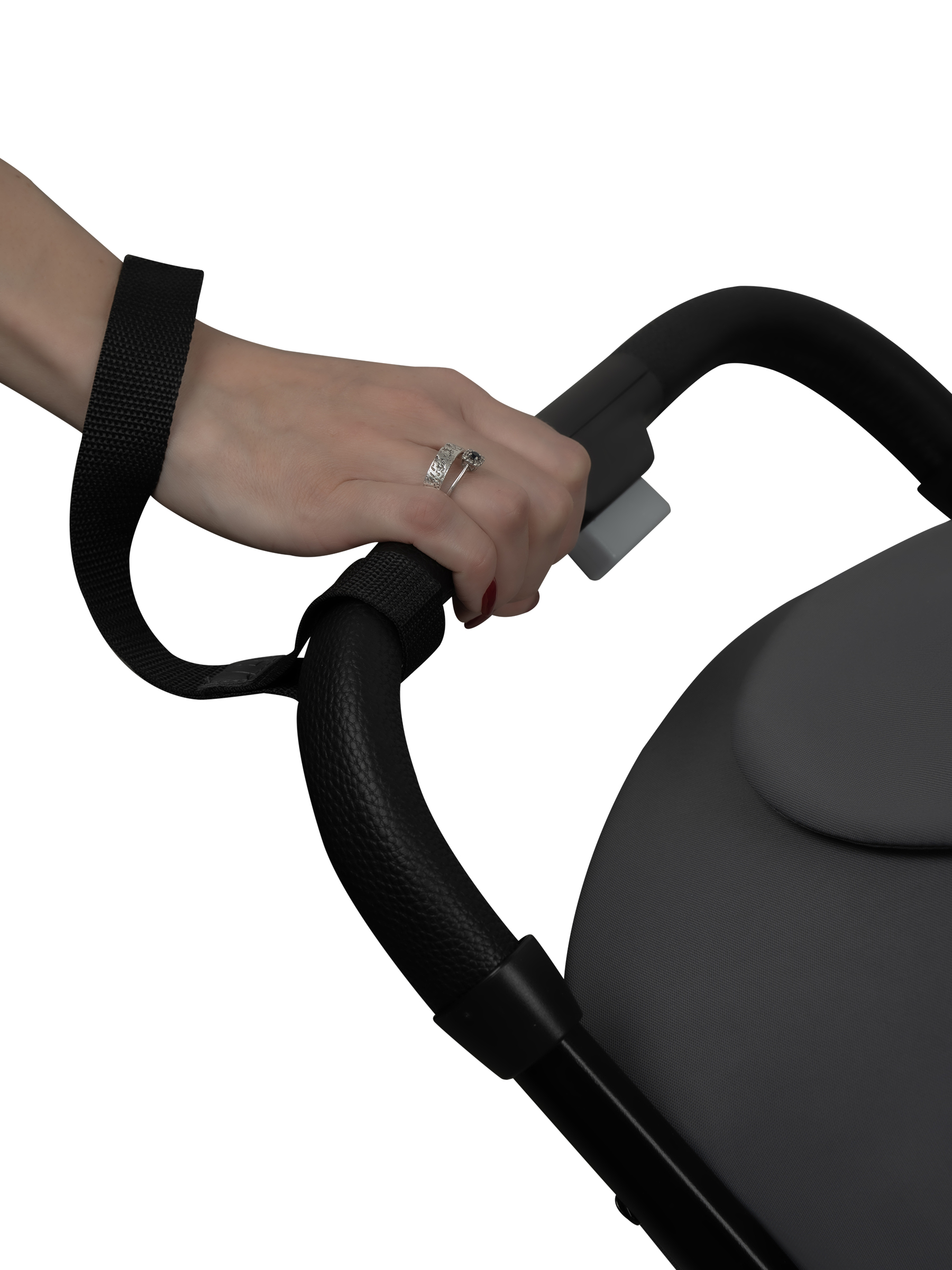 Коляска прогулочная JOVOLA Skill темно-серый - фото 25