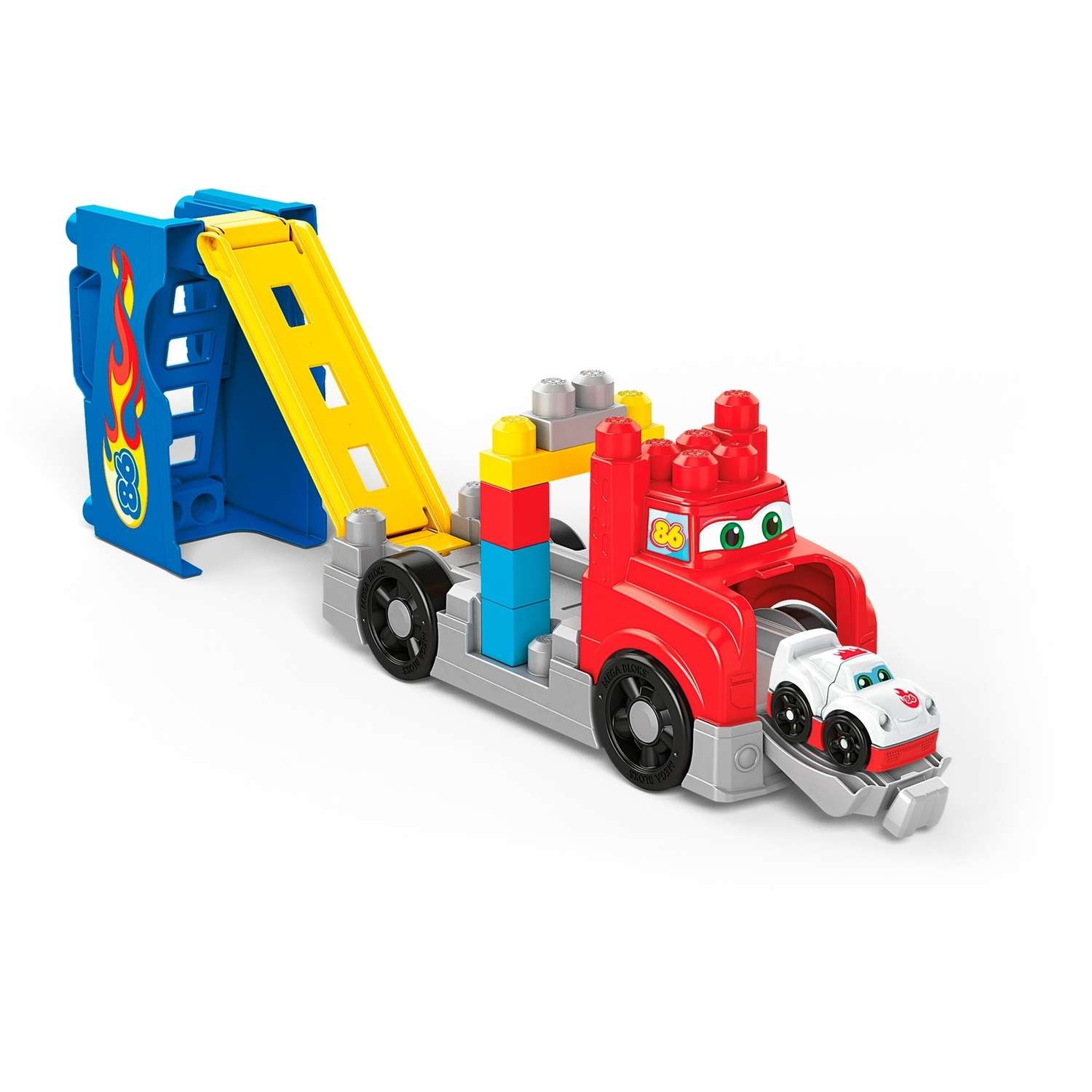 Конструктор Mega Bloks Большая машинка для гонок 12 дет. - фото 16