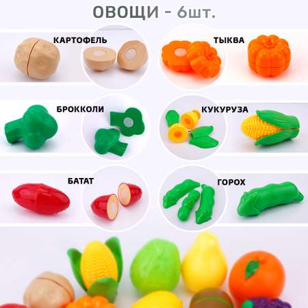 Игрушка TIPTOPOLIS продукты 25 предм.