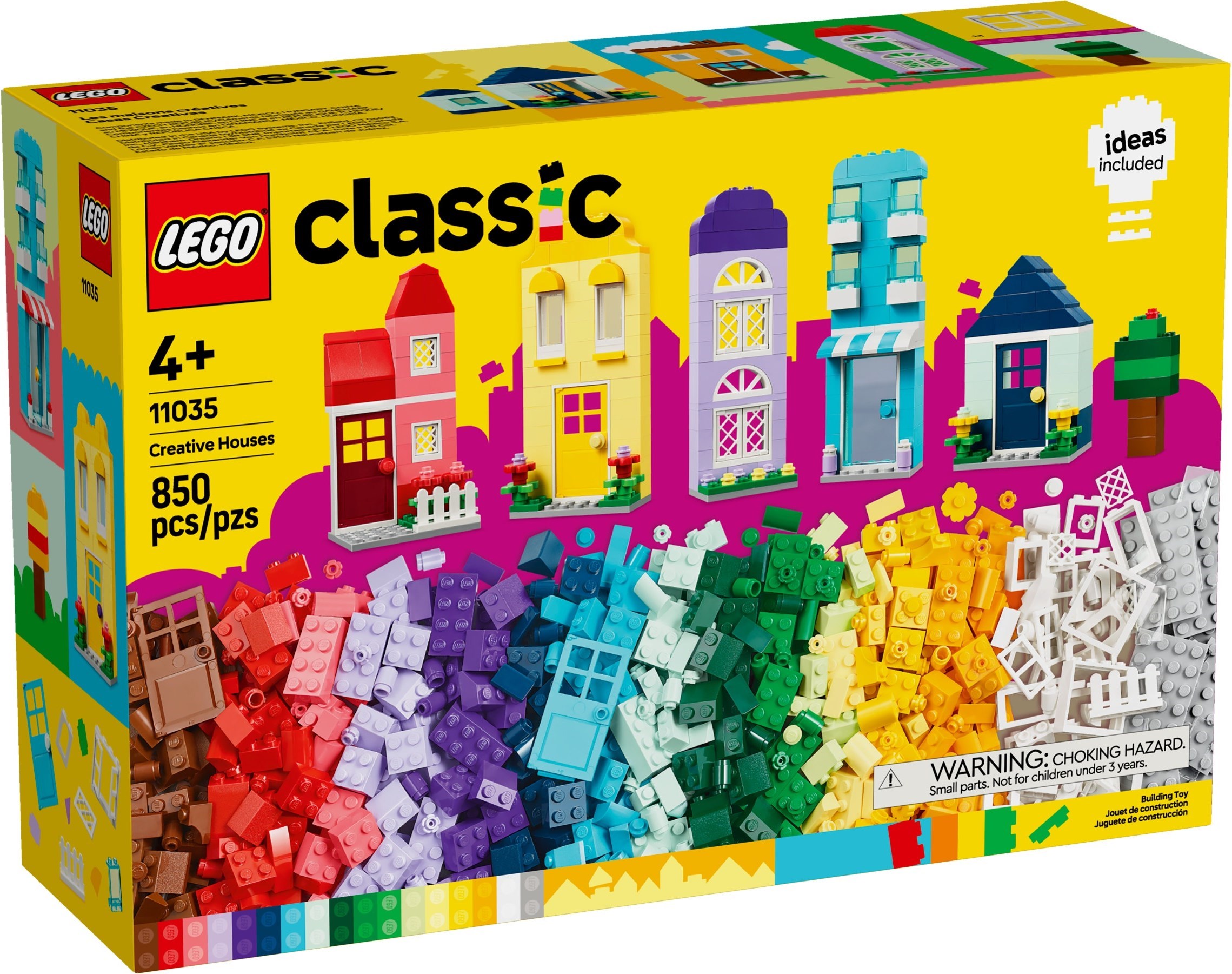 Изображение товара LEGO Classic Креативные дома 11035 124 деталей для детей от 4 лет