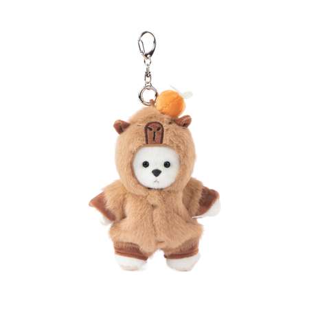 Мягкая игрушка TeddyTales Мишка Lina в костюме Капибары