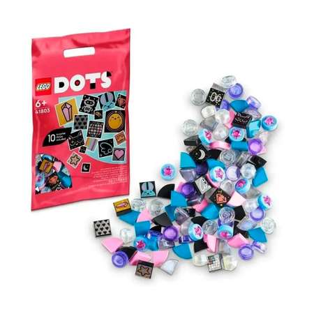 Конструктор LEGO DOTS Тайлы Блеск и сияние блочный